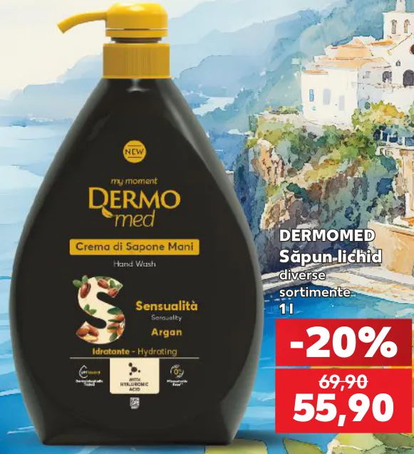 DERMOMED Săpun lichid 1 l