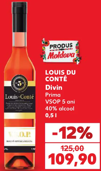 LOUIS DU CONTÉ Дивін Prima VSOP, 5 років, 0,5 л