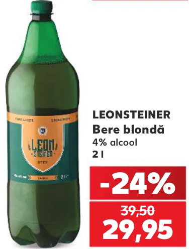 Leonsteiner Bere blondă 2 l