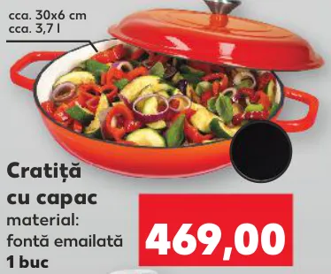 Кастрюля с крышкой, около 3,7 л; 1 шт.