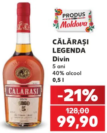 CĂLĂRAȘI LEGENDA Дивін, 0,5 л
