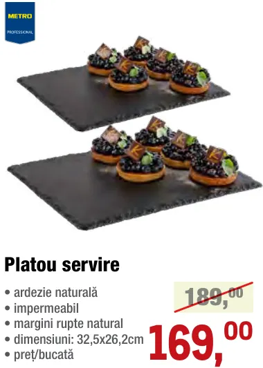 Platou servire