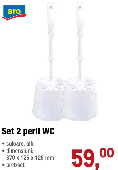 Set 2 perii WC