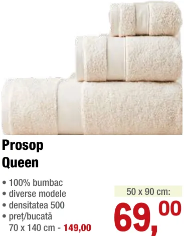 Prosop Queen 50 x 90 cm