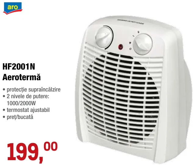Тепловентилятор aro HF2001N