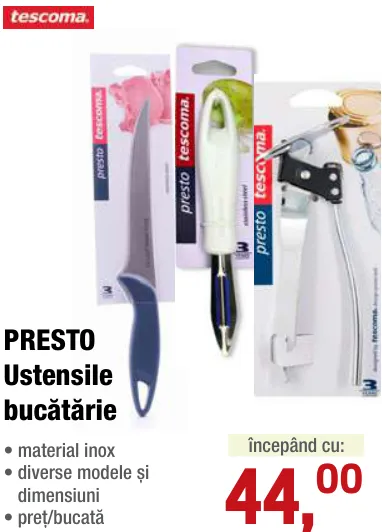 PRESTO Ustensile de bucătărie