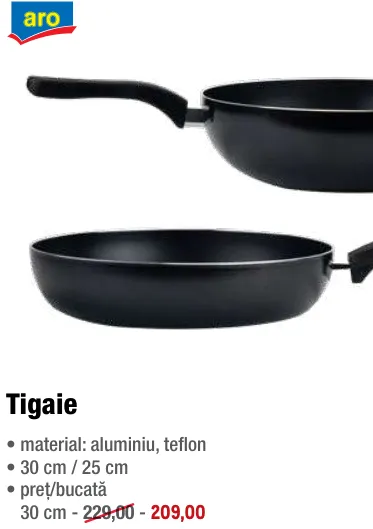 Tigaie aro 30 cm