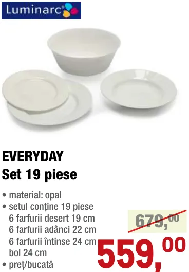 EVERYDAY Set 19 piese