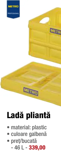 Ladă pliantă METRO Professional, 46 L