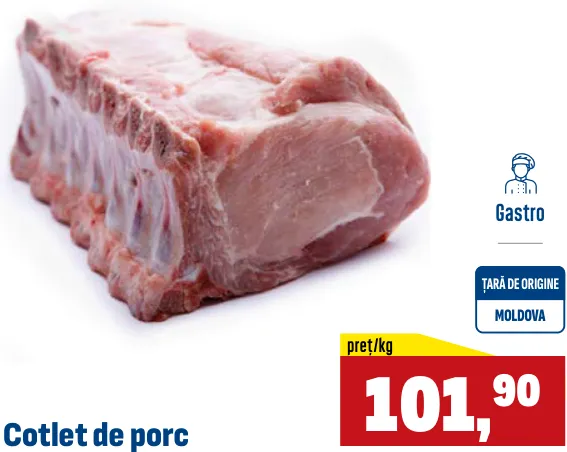 Cotlet de porc, 1 kg