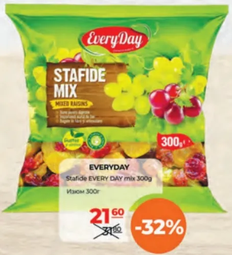 Смесь изюма EveryDay, 300 г