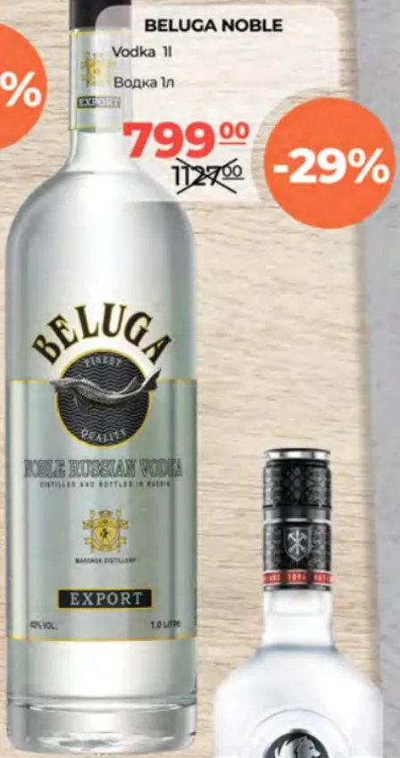 Vodcă BELUGA NOBLE