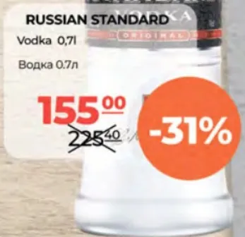 Vodcă RUSSIAN STANDARD