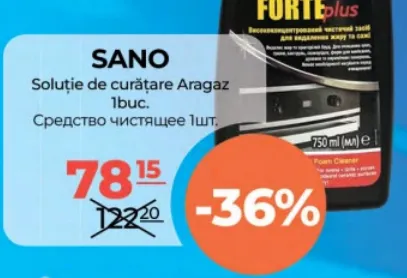 SANO Средство для чистки плиты, 1 шт.