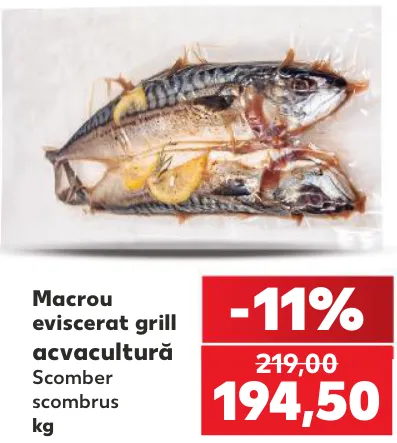 Патрана скумбрія гриль, 1 kg