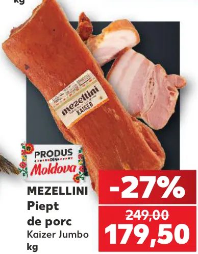 Piept de porc Kaizer Jumbo MEZELLINI, 1 kg
