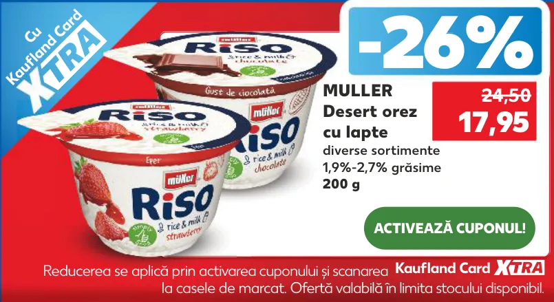 MULLER Молочный рисовый десерт, 200 г