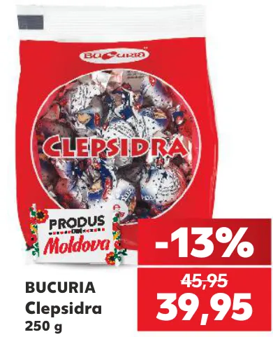 Цукерки Bucuria «Clepsidra», 250 г