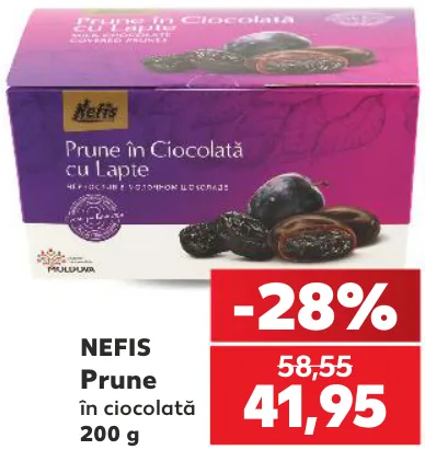 Чернослив в шоколаде Nefis, 200 г
