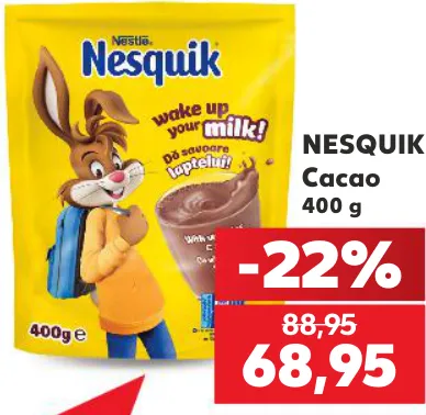Какао NESQUIK, 400 г