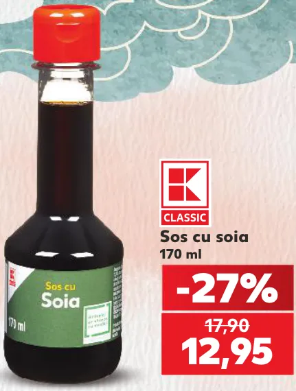 K-Classic Sos de soia, 170 ml
