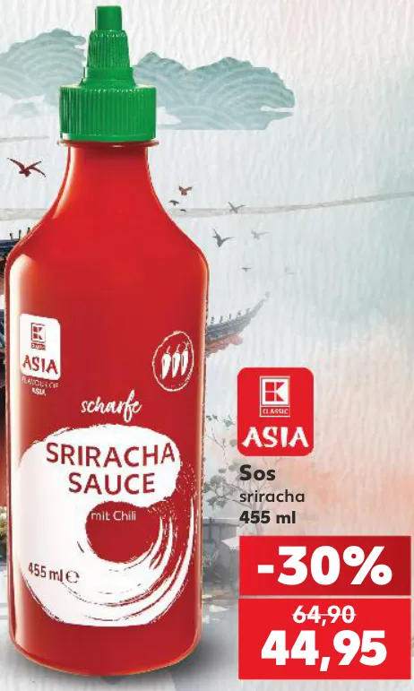 K-Classic Asia Sos sriracha, 455 ml