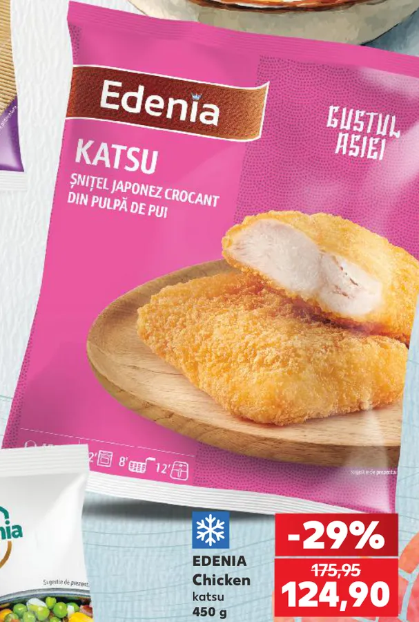 Pui katsu Edenia, 450 g