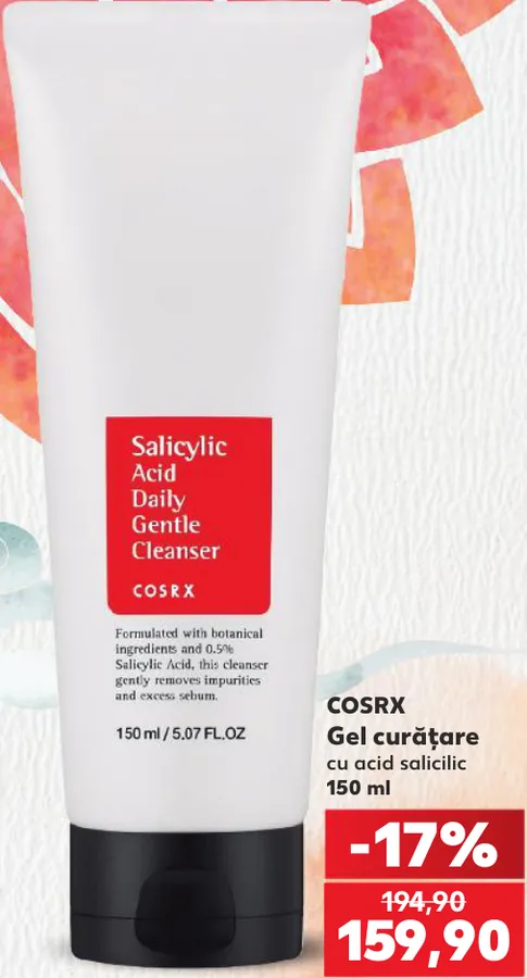 COSRX Gel curățare cu acid salicilic, 150 ml