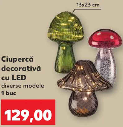 LIVARNO Декоративний гриб із LED-підсвічуванням, 1 шт.