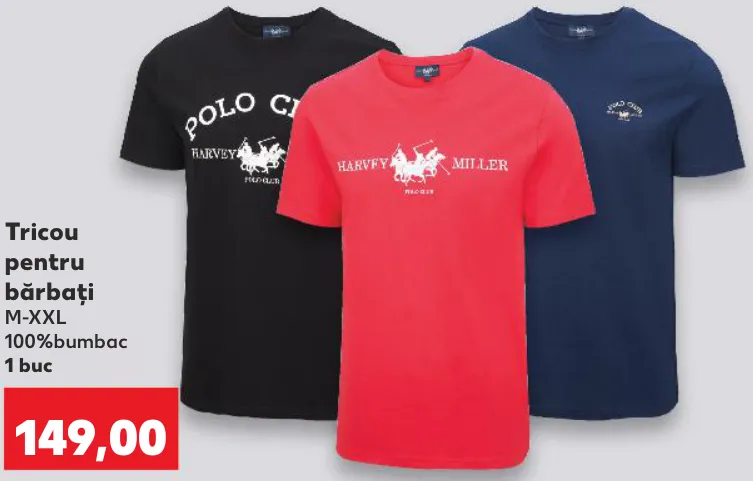 Harvey Miller Tricou pentru bărbați, 1 buc