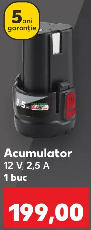 PARKSIDE PERFORMANCE Acumulator — 1 buc