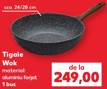 Tigaie wok BRIO Hard Rock, 1 buc