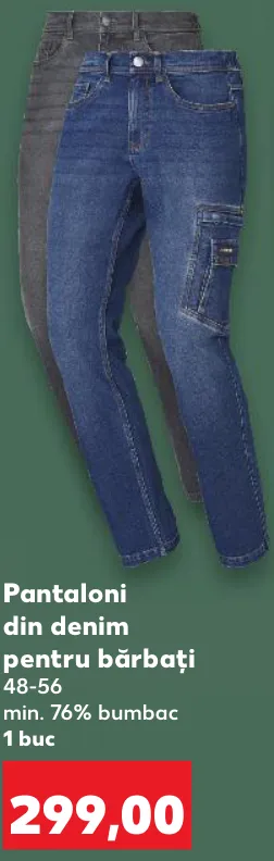 PARKSIDE Pantaloni din denim pentru bărbați, 1 buc