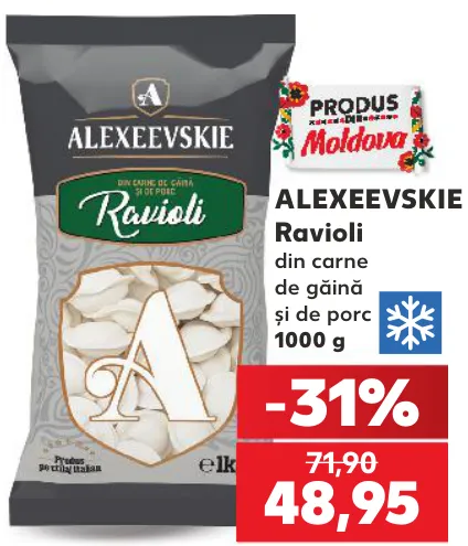 Ravioli din carne de găină și de porc