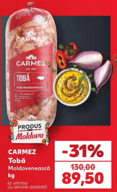 Carmez Tobă „Moldovenească”, 1 kg