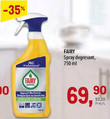 FAIRY Spray degresant, 750 ml