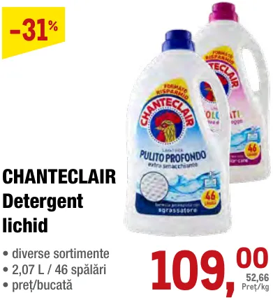 CHANTECLAIR Detergent lichid 2,07 L