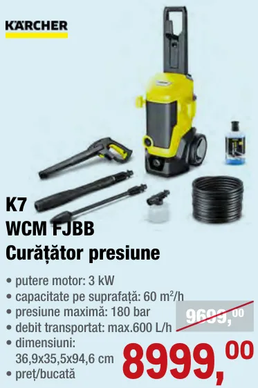 Curățător cu presiune Kärcher K7 WCM FJBB