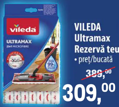 Rezervă pentru mopul Vileda Ultramax