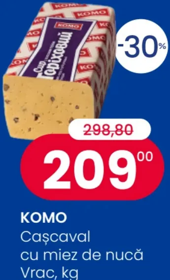 KOMO Cașcaval cu miez de nucă, 1 kg