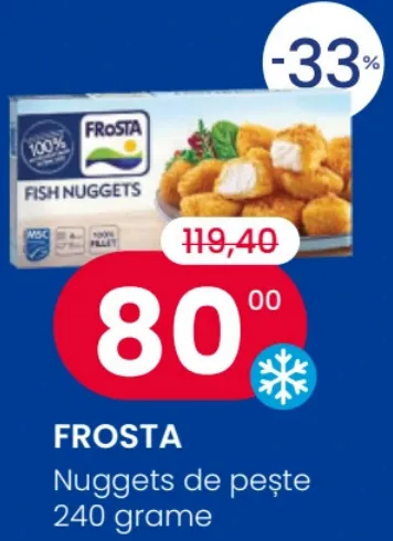 FROSTA Nuggets de pește, 240 g