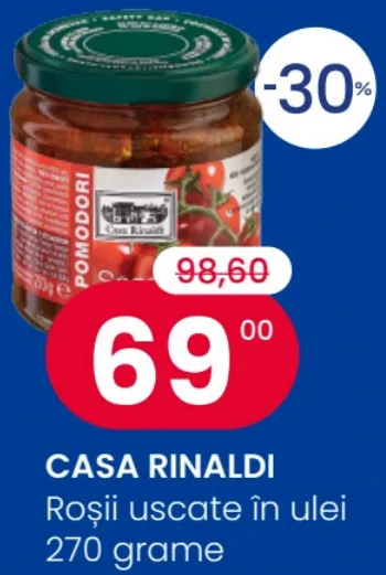 CASA RINALDI Roșii uscate în ulei, 270 g