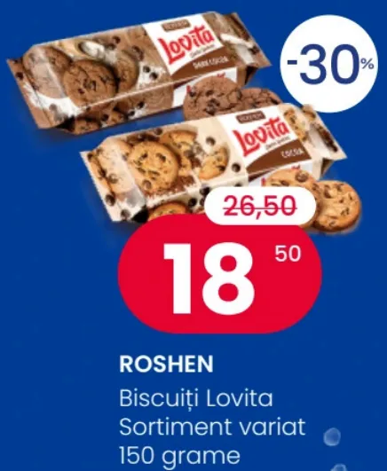Biscuiți Lovita ROSHEN, 150 g