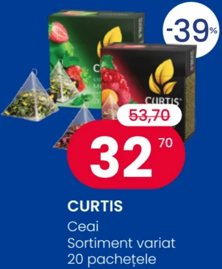 Ceai CURTIS, 20 pachețele