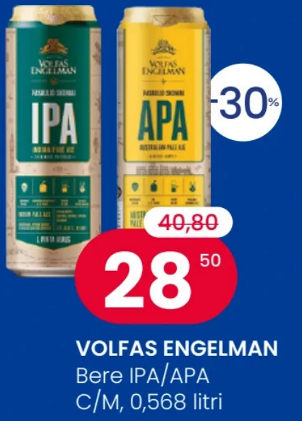 Bere Volfas Engelman IPA/APA, 0,568 l