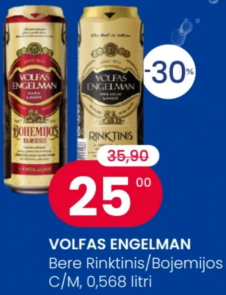 Bere Volfas Engelman Rinktinis/Bojemijos, 0,568 l