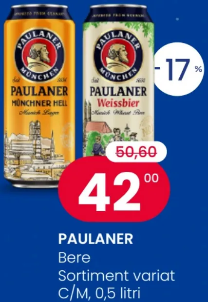 Bere Paulaner, 0,5 l