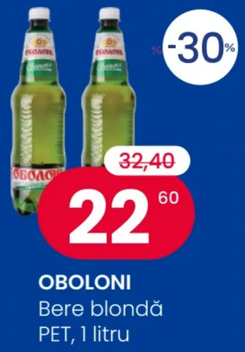 Bere blondă Oboloni, 1 l