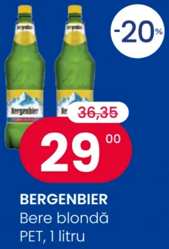Bere blondă Bergenbier, 1 l