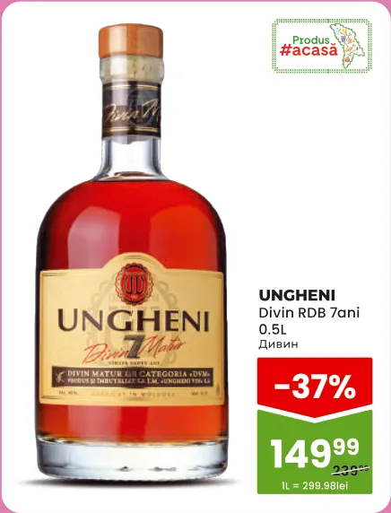 UNGHENI Divin RDB 7 ani 0.5 L